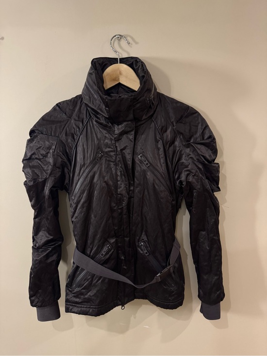 Stella McCartney Jackets & Blazers - Stella McCartney Black Quilted High-Collar Puffer Jacket